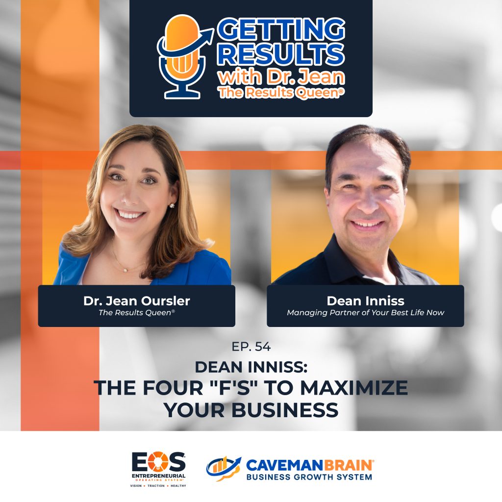 Dean Inniss discussing the Four ‘F’s’ to maximize your business on the Caveman Brain podcast