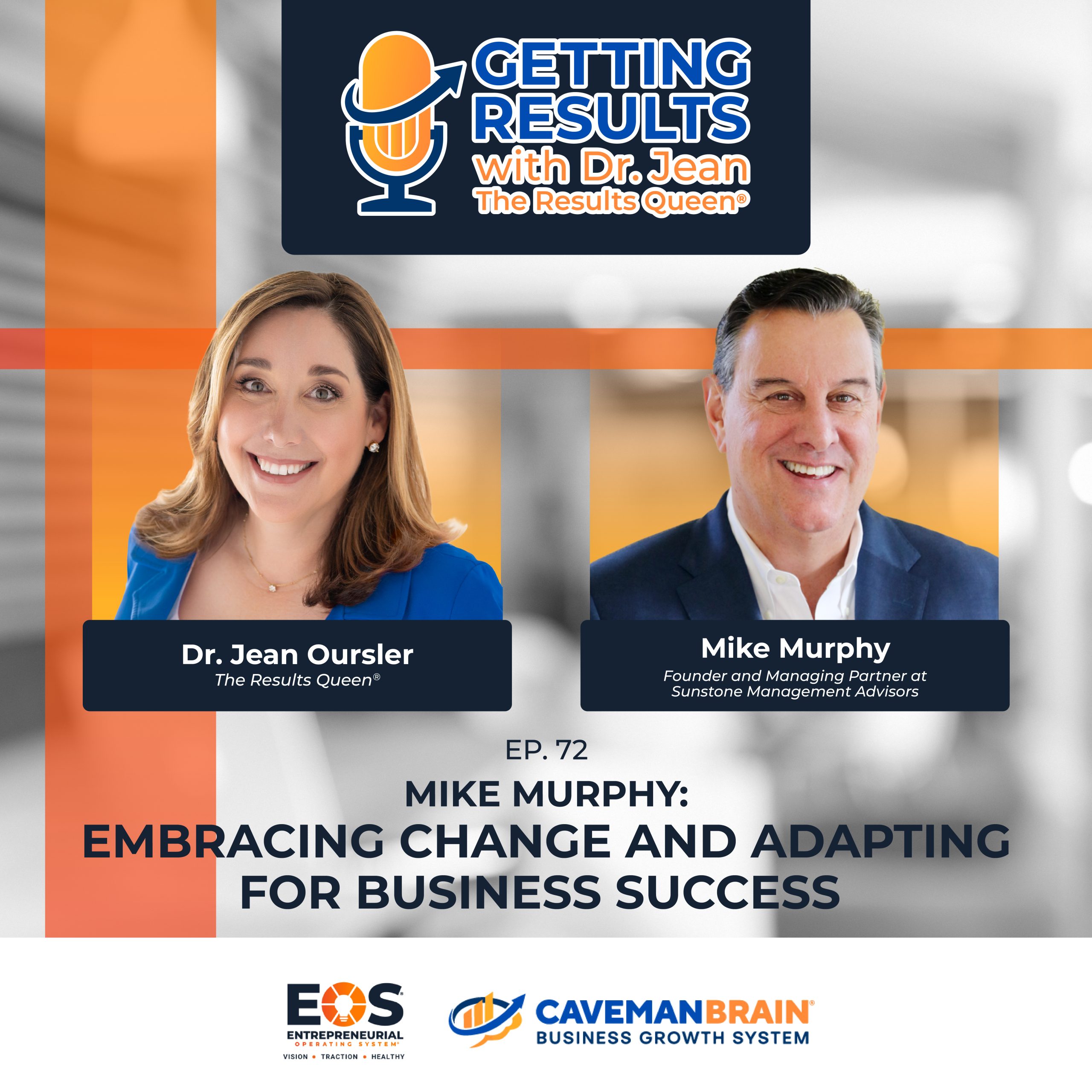 Embracing change and adapting for business success on the Caveman Brain podcast