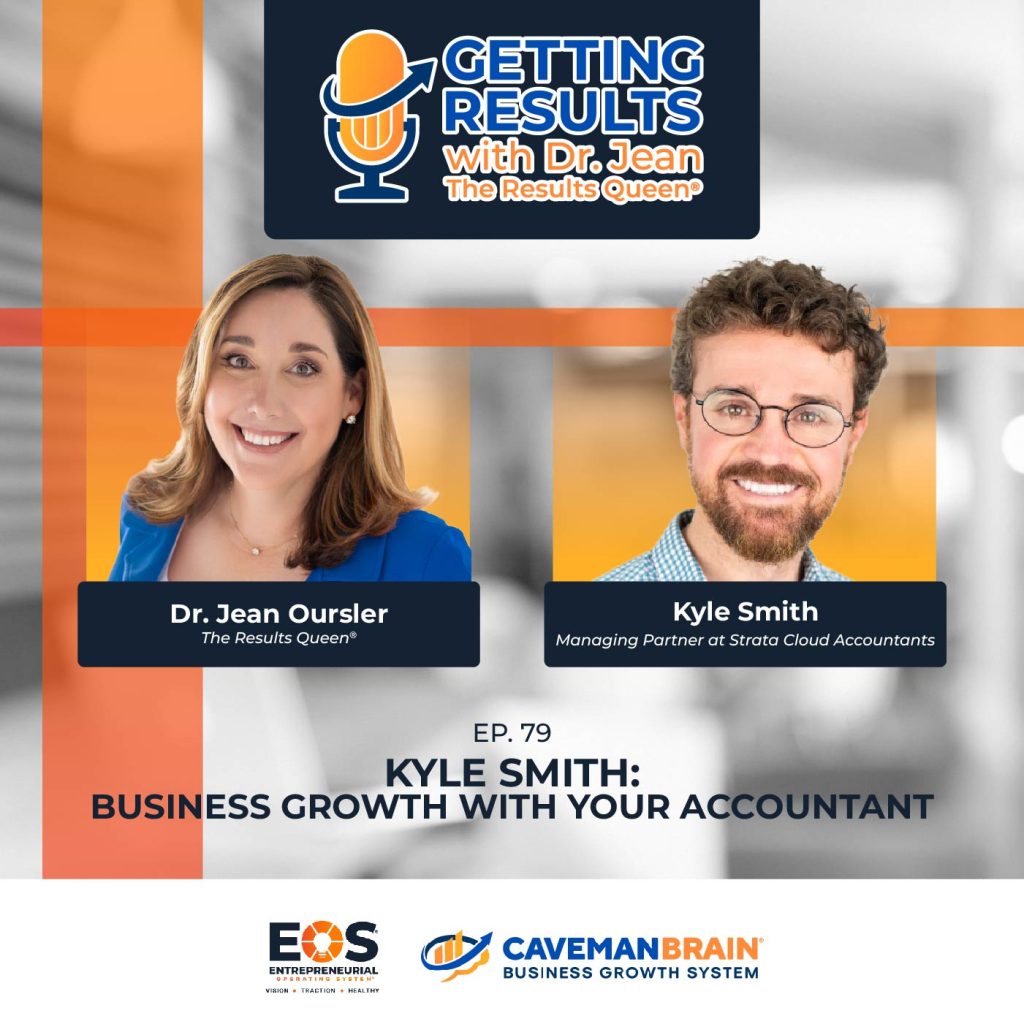 Kyle Smith discussing business growth with your accountant on the Caveman Brain podcast