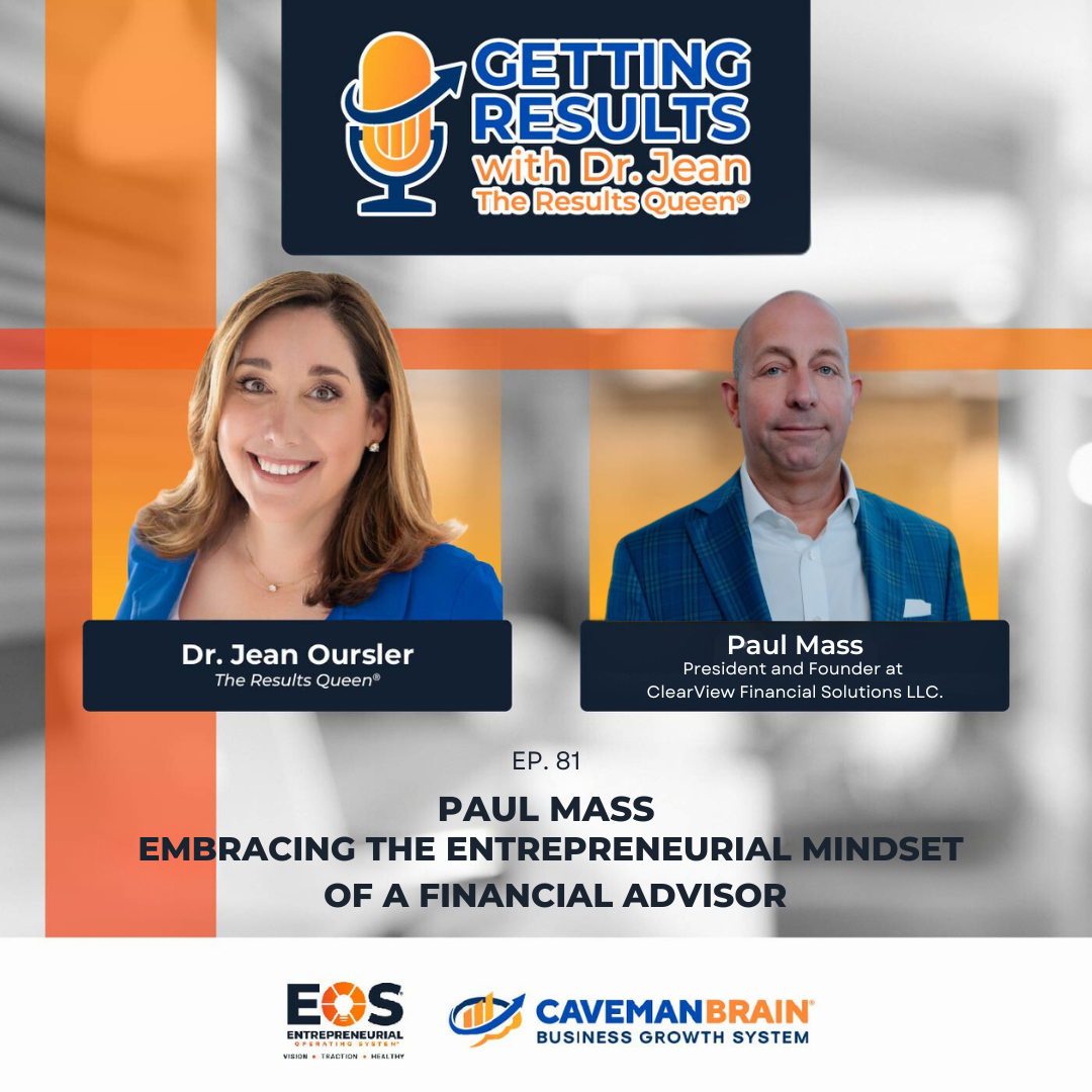 Paul Mass discussing the entrepreneurial mindset of a financial advisor on the Caveman Brain podcast